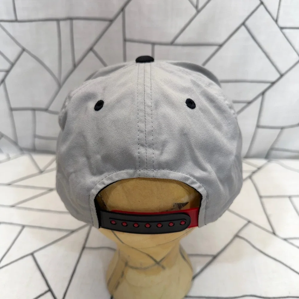 Reebok WHL Hockey Hat OSFM Grey Red Snapback Center Ice Collection Cap